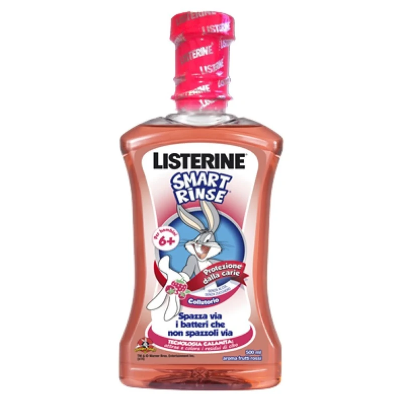 Listerine Smart Rinse Mouthwash 500ml