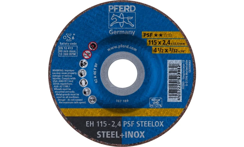 Pferd - Disc Cutting Eh 115-3.2 A46 P Psf-Stainless