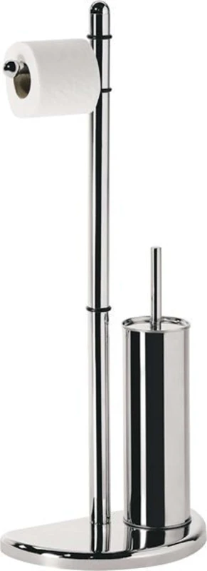 Gedy Towel Holder, Hibiscus Standing, HI32, Italian Bathroom Accessories, Acero Inoxidable, Contemporary, Rectangular, 1 Unit