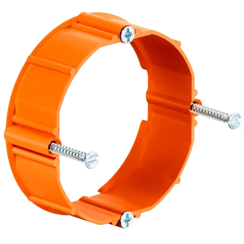 Kaiser Cavity Wall Plaster Balancing Ring Height 20 mm Screw Stand 60 mm Red 1 - Image 1