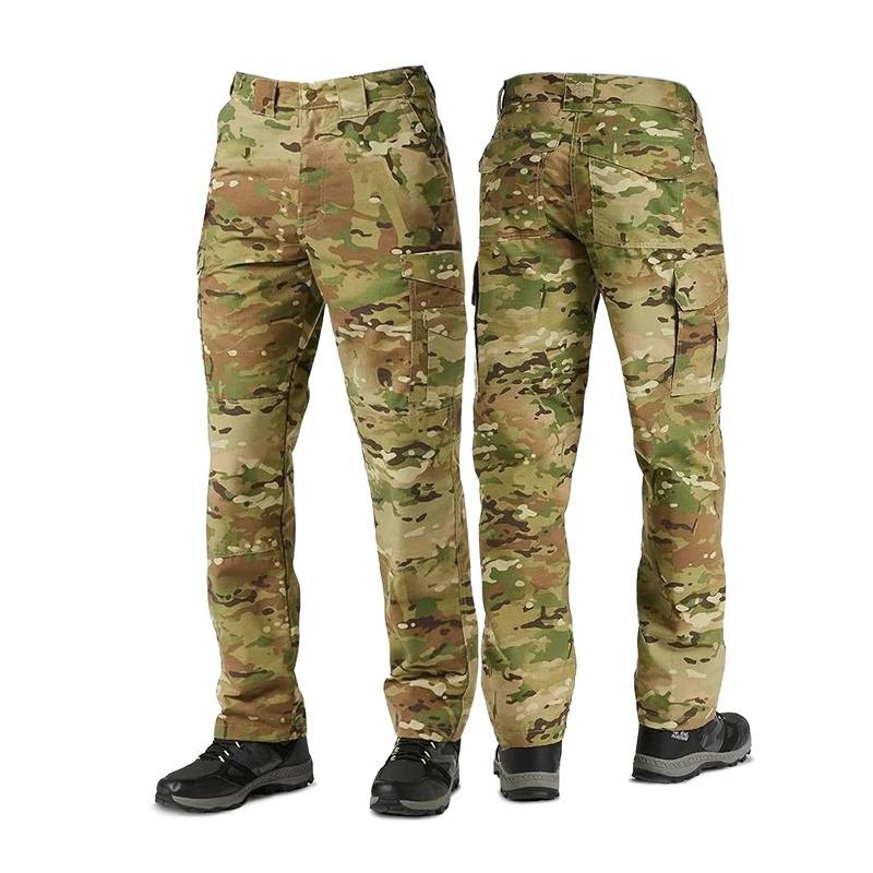 Tru-Spec Men's 24-7 Series Original Tactical Pant - Reliable Pants for Men - Ideal for Hiking, Camping, EMT, and Tactical Use - 65% Polyester, 35% Cotton - Multicam - 54