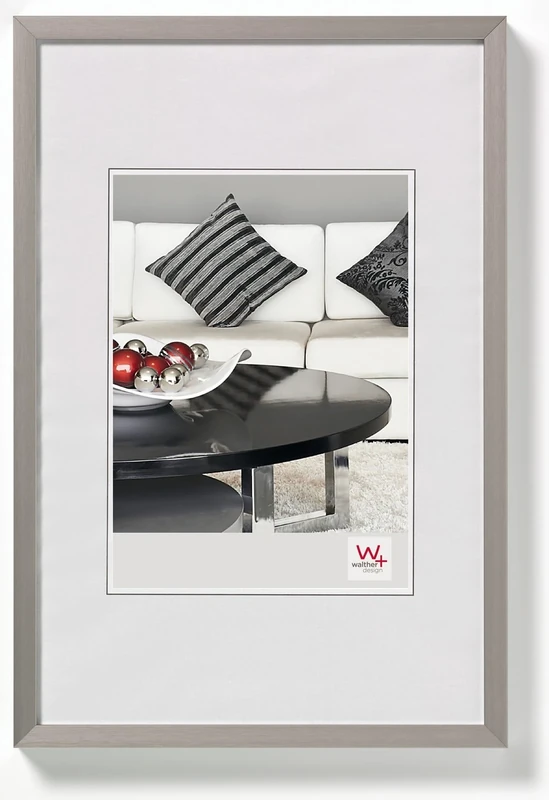 walther design Picture Frame Steel 50 x 70 cm Aluminium Chair Aluminium Frame AJ070D