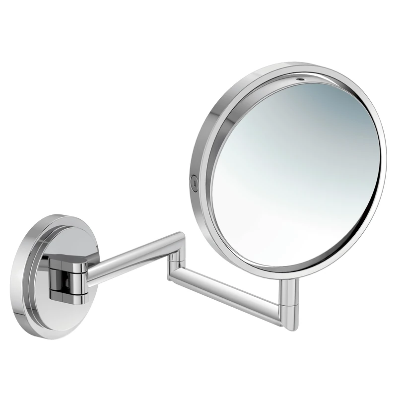 Moen YB0892CH Arris Dual-Sided Extendable Mirror, Chrome, 8.9" L x 6.7" W