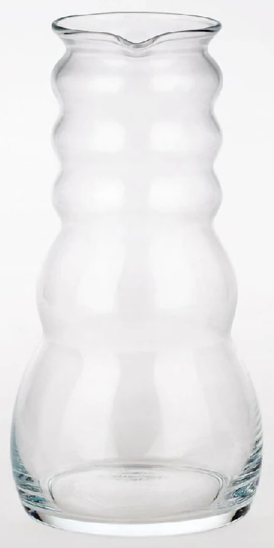 Decidus Water Jug with White Flower of Life - 1L - Soufflé