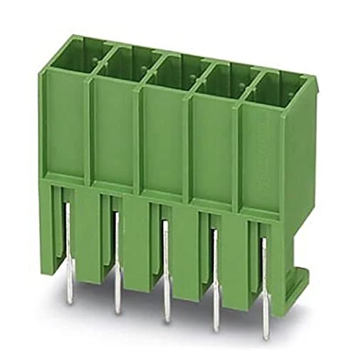 PHOENIX CONTACT PCV 4/2-G-7.62 Circuit Board 4mm² Nominal Cross Section 2 Connectors PCV 4/..-G Item Family 7.62mm Pitch Green (Pack of 50)