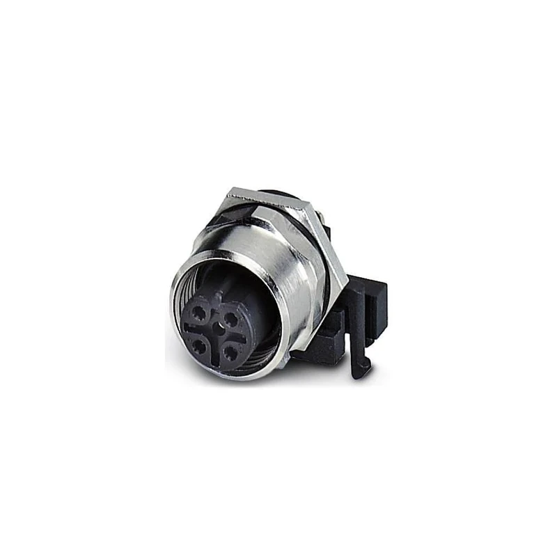 Phoenix 1527870 Connector M12, Silver, IP67, 125 V, 4 A, -40-85 °C