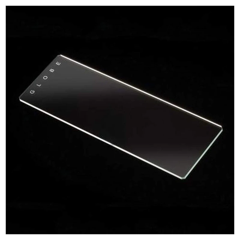 Globe Scientific Classic Microscope Slides, 1321, Plain, Soda Lime Glass, Ground Edges, Safety Corners, 25mm x 75mm, Pre-Cleaned, 72/Box, 1440/CS