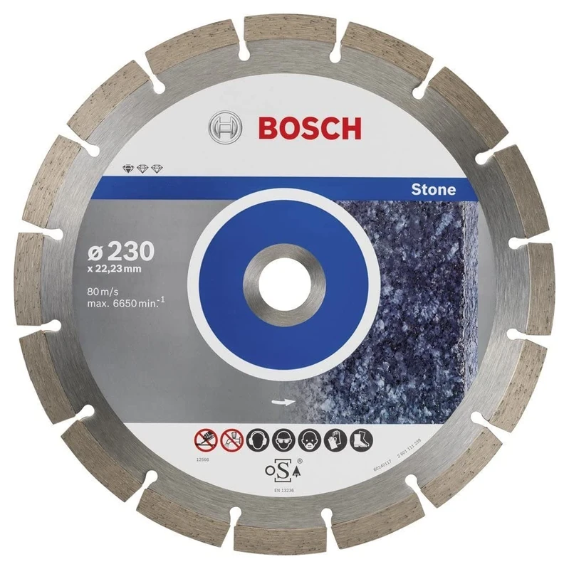 Bosch 2608603238 Diamond Cutting Disc Standard for Stone