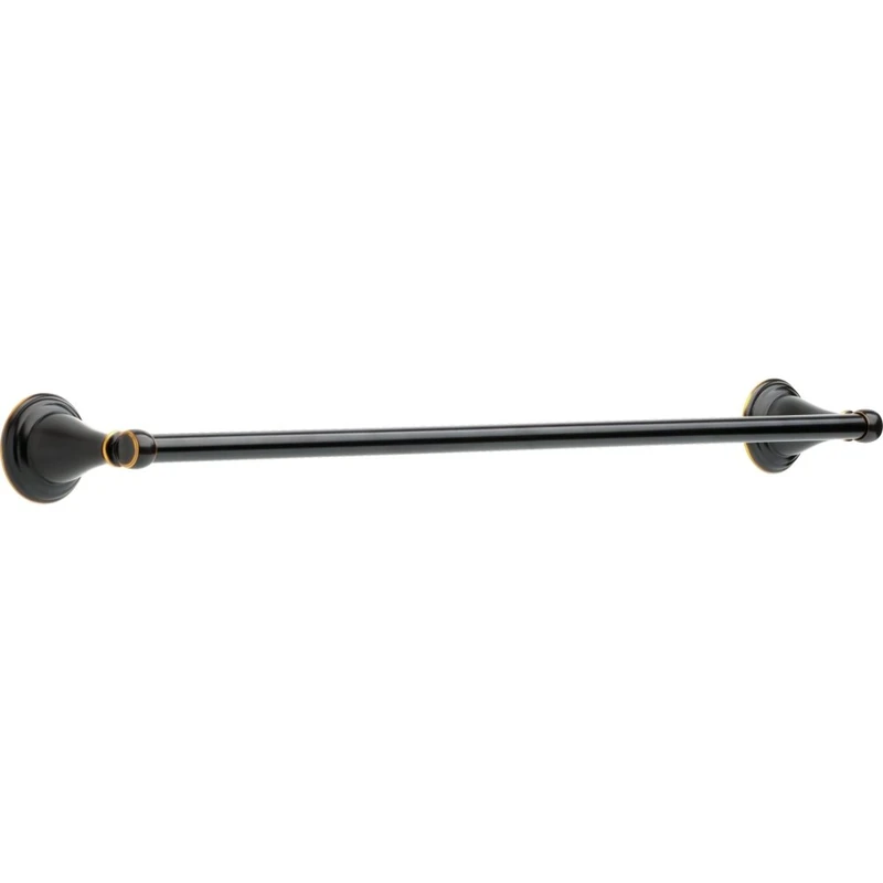 Delta Faucet 70024-OB Windemere 24" Towel Bar, Delta Oil Rubbed Bronze