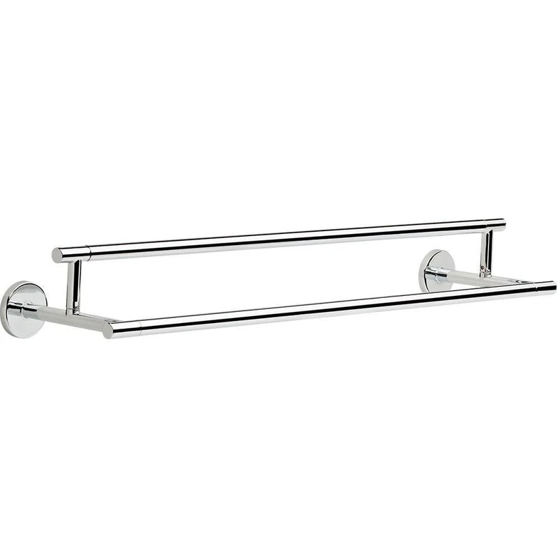 Delta Faucet 75925 Trinsic 24" Double Towel Bar, Polished Chrome