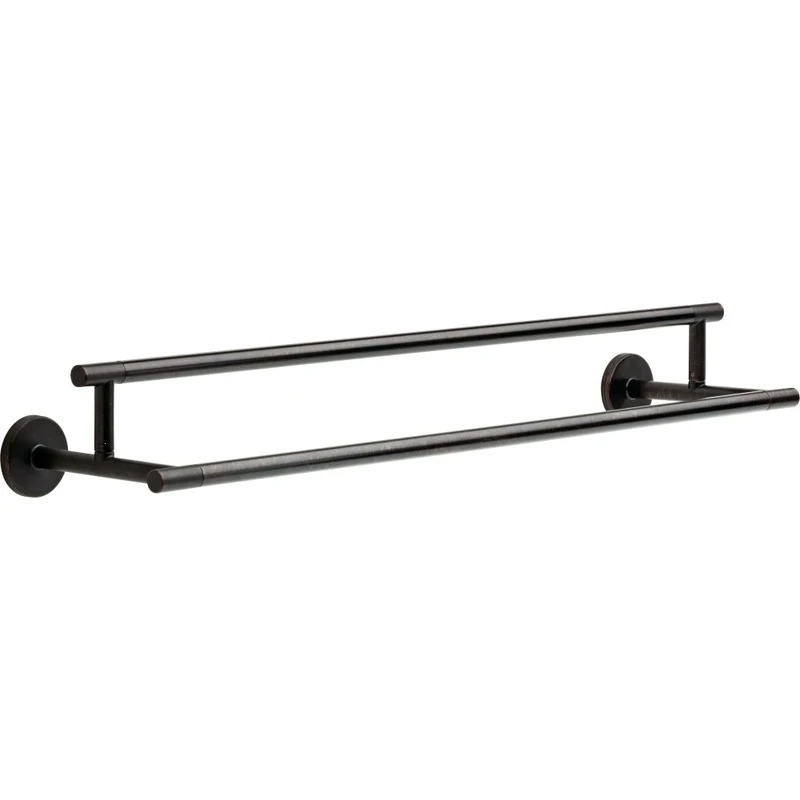 DELTA Faucet 75925-RB, Venetian Bronze, 24 Inch Double Towel Bar