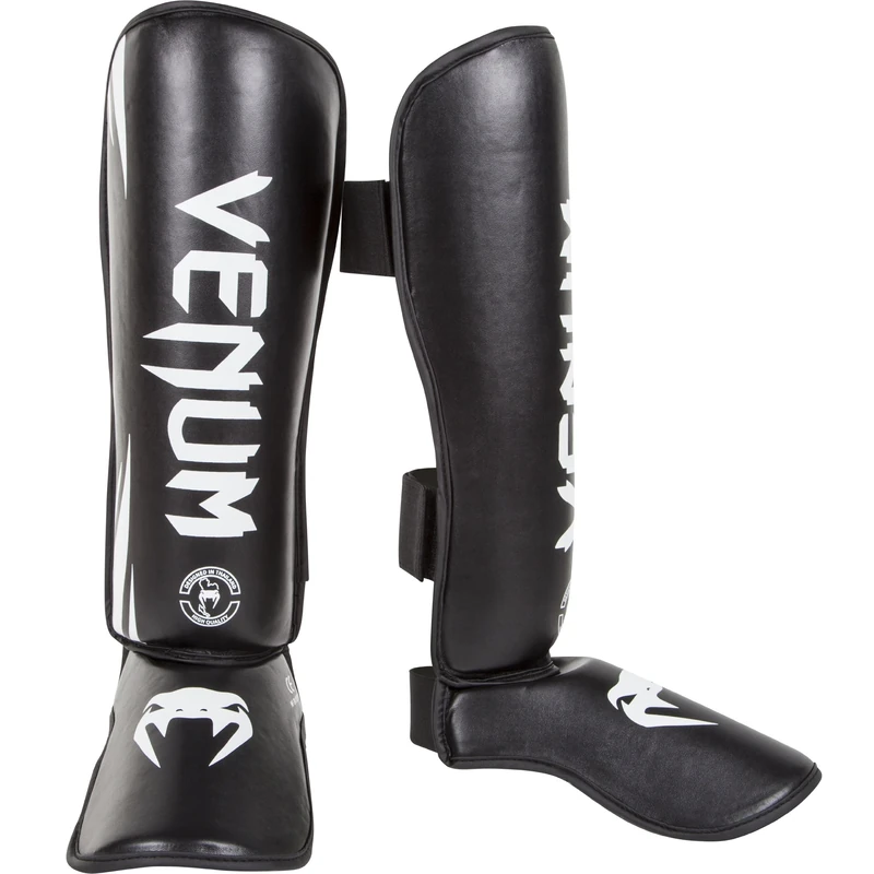 Venum, Challenger Standup Shin Guards, Men's, XL, Black