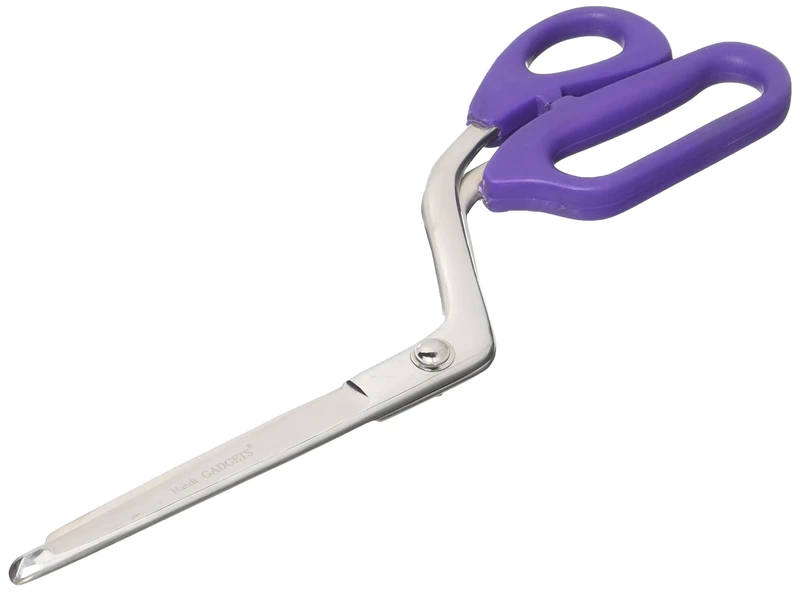 Handi Quilter Batting Scissors, Steel, Purple - Image 1