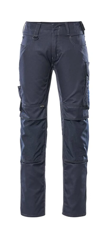 Mascot 12679442-01011-90C54 Size L90cm/C54 "Mannheim" Trousers - Black/Blue/Cornflower Blue