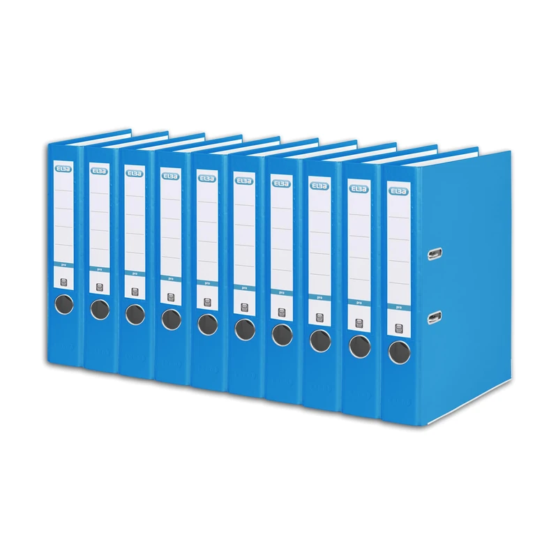Elba Smart Pro Lever Arch File A4, Wide Removable Spine Label, 100202154 Light Green