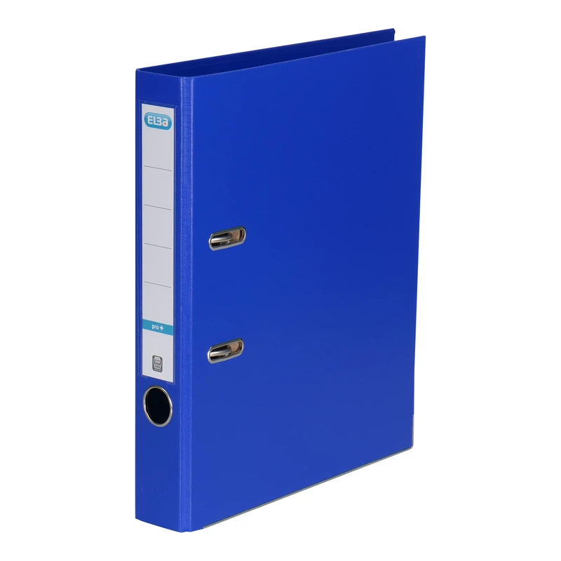 Elba Smart Pro+ 10464BL Folder A4 5 cm Spine Interchangeable Spine Label 10 Items Blue