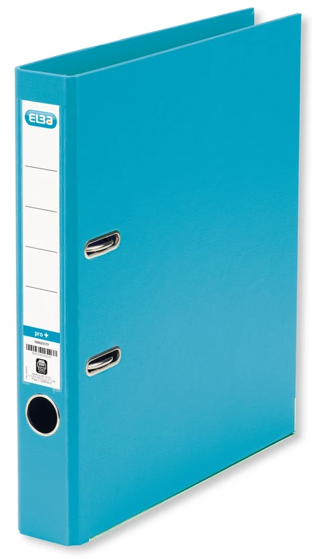 Elba Smart Pro+ 10464TS Folder A4 5 cm Spine Interchangeable Spine Label, 10 Unit (Turquoise)