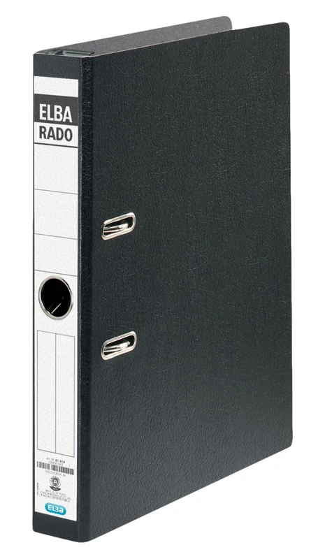 Elba Rado 81414 Suspension File A4 5 cm Spine Glued On Spine Label Pack of 10 Black