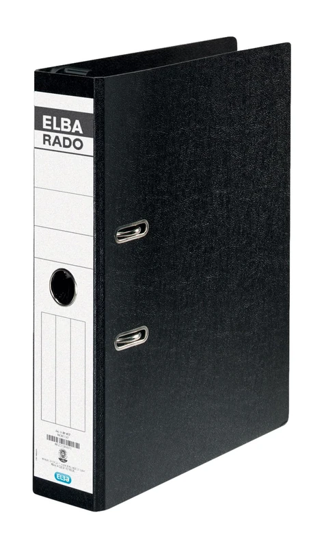 Elba Rado Hanging Folder A4 Wide 7.5 cm Spine Plastic Bracket Black Pack of 10