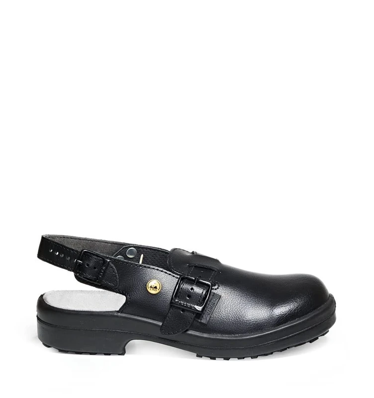 Abeba 31010-43 Size 43 "ESD-Classic" Safety-Clog Shoe - Black - Image 1
