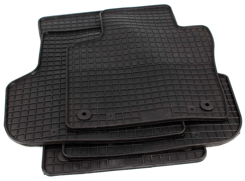 Petex 61410 Rubber Mats, Set of 4