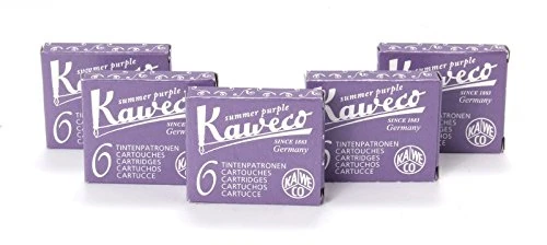 Kaweco Short Ink Cartridges Pack of 30 Purple Violet