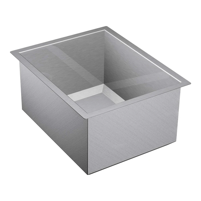 Moen G16430 1600 Series 16 Gauge Single Bowl Undermount Sink, Stainless Steel - Image 1