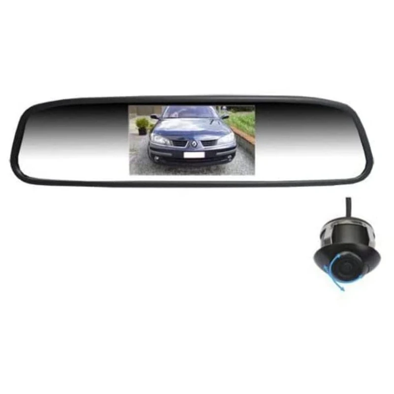 Beeper RW043P Rear Vision Camera on Rear View Mirror