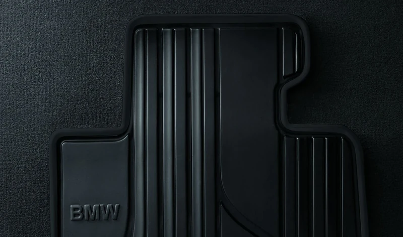 Set of rubber mats front anthracite for 3 E90 E91 E92 E93 51472311024