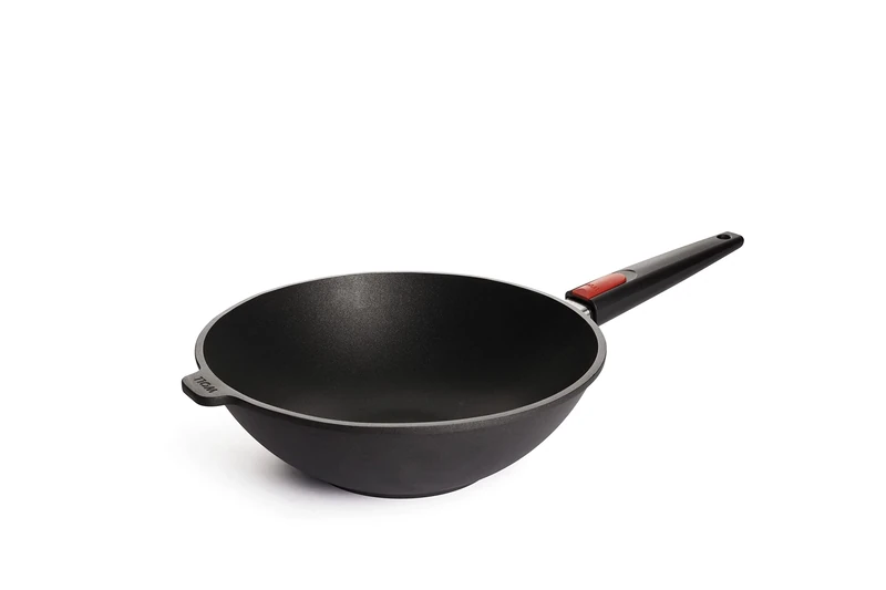 Woll Nowo 11030 N Wok Titanium 30 cm x 10 cm with Removable Handle Not for Induction