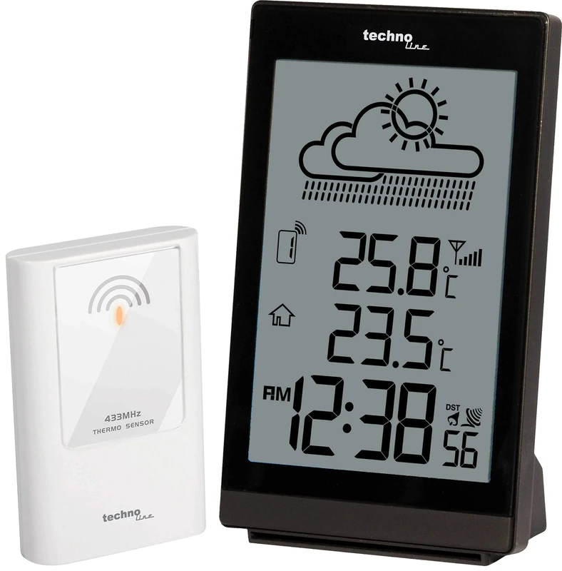 Technoline WS-9251 Digital Weather Station with clock (manuell setting)