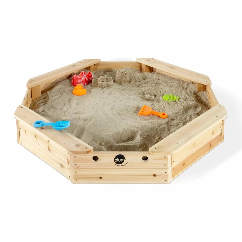 Plum® Treasure Beach Wooden Outdoor Sand Pit for Gardens