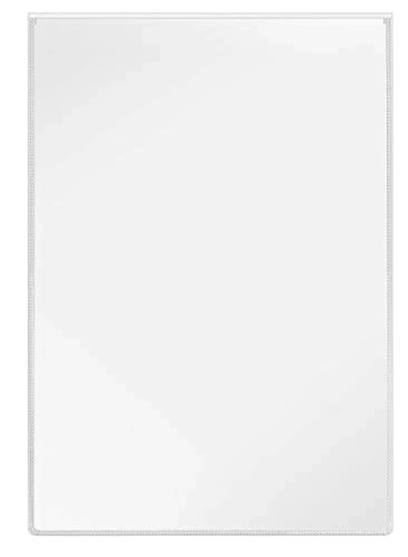 VELOFLEX 3104510 Protective and ID Card Holder for DIN A4, Polypropylene Film, with Tear Protection, Indelible, Pack of 100