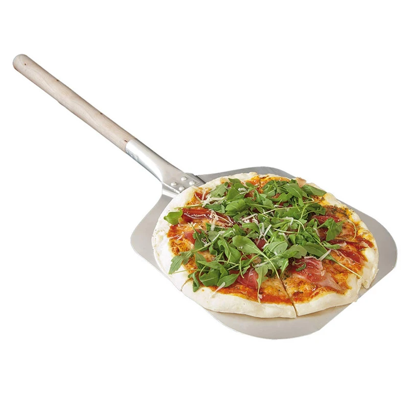 Pizza Peel Sharp Edges 30,5X35X101 Cm Silver Aluminium - 1 Units