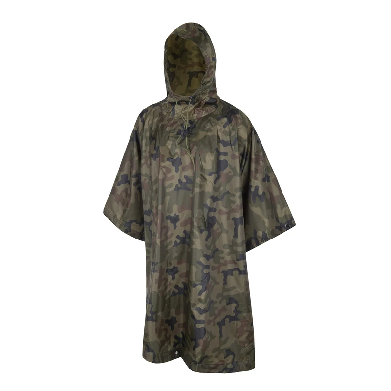 Helikon-Tex PONCHO U.S. MODEL - Polyester PL Woodland