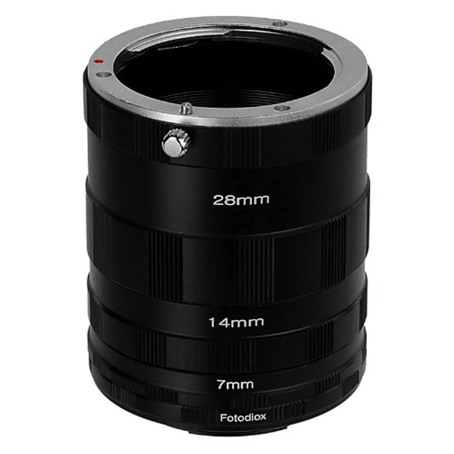 Fotodiox MCR Kit-FX Macro Extension Tube Set for Fujifilm Fuji X-Series Mirrorless Cameras for Extreme Close-up Photography