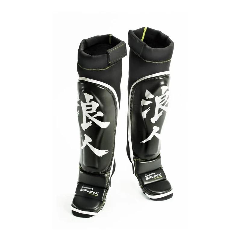 Kenneth J Lane Sphinx Pro Phoenix II Shin Guard, unisex, Pro Phoenix II, black, Large