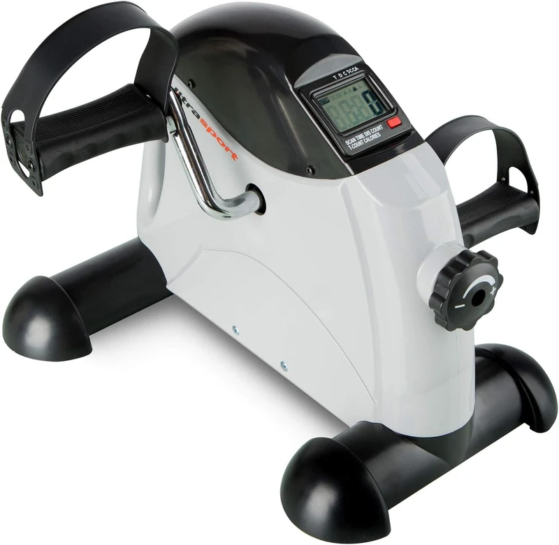 Ultrasport Mini Bike 100, Arm And Leg Trainer, Exercise Bike, Mini Bike, Movement Trainer, Ideal For Seniors, Quiet And Maintenance-Free, Max. User Weight Up To 100 kg