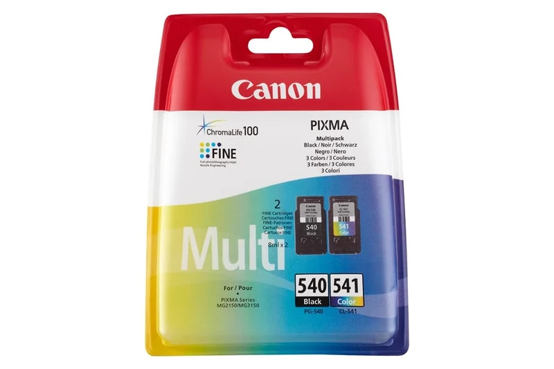 Canon PG-540/Cl-541 CMYK Multi Pack Ink Cartridges - Discontinued