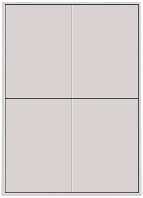 Kores Universal Labels 105 x 48 mm 500 Sheets in White