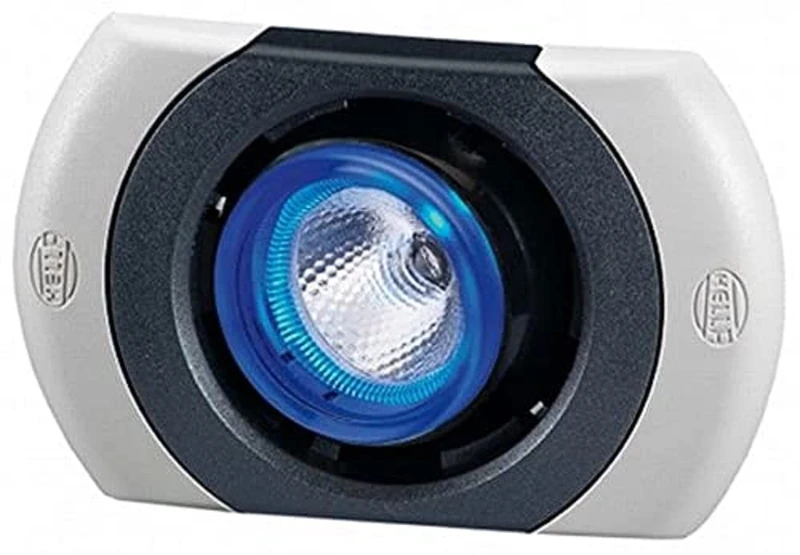 HELLA 2JA 343 700-221 Interior Light - SpotLED VESTA5 - LED - 24/12V - 2.5W - LED - Spring mounted/Fitting - Lens Colour: Crystal clear/Crystal clear - Interior - Adjustable - Quantity: 1