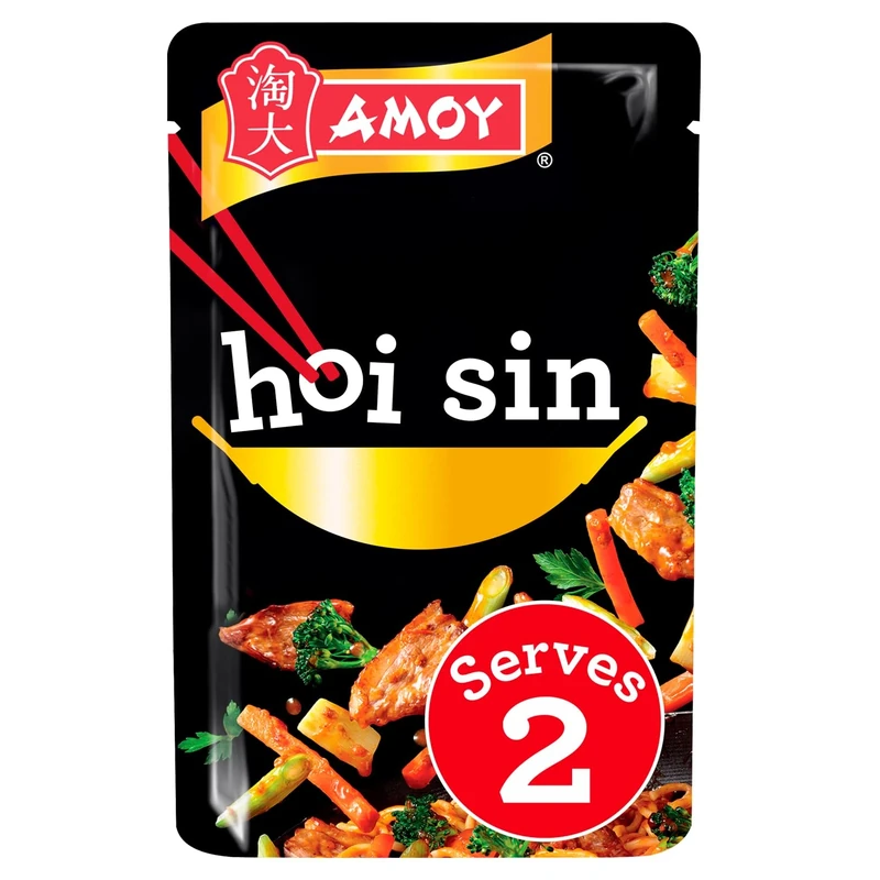Amoy Rich Hoi Sin Stir Fry Sauce, 120 g (Pack of 12)