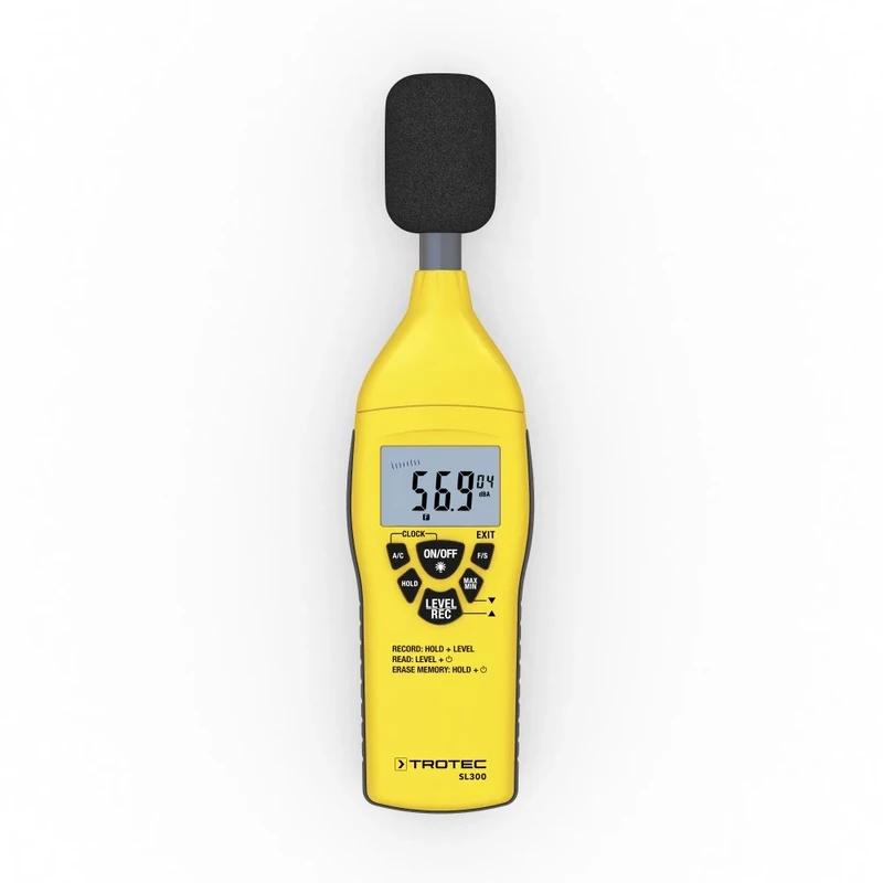 TROTEC SL300 Sound Level Meter (30 - 130 dB)