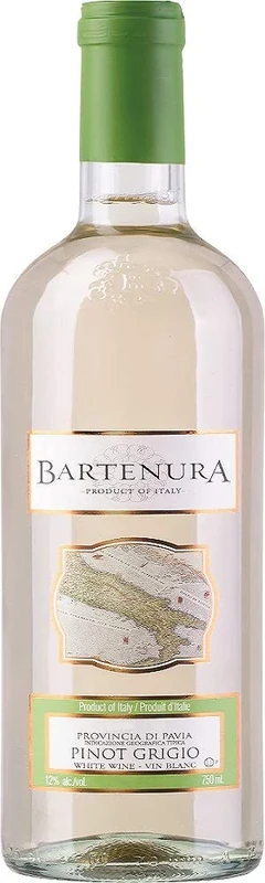 Bartenura Wine Pinot Grigio 75 cl Kosher (Case of 6)