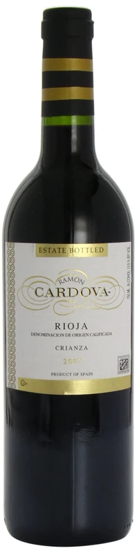 Ramon Cardova Wine Rioja Crianza, 3 x 75cl