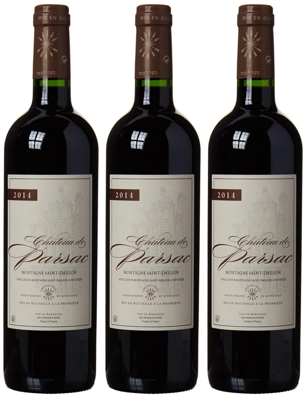 Chateau de Parsac Wine 75cl Kosher (Case of 3)