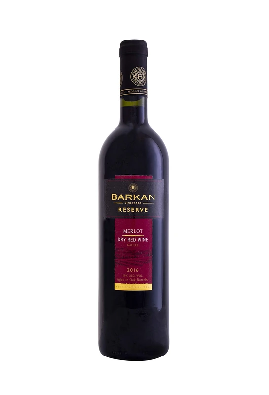 Barkan Wine Reserve Barrel Aged Merlot, 6 x 750ml
