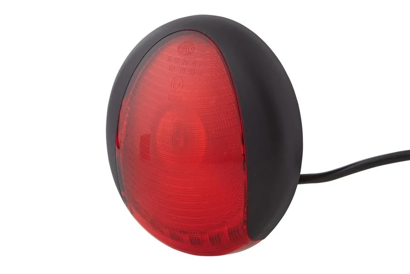 HELLA 2SB 959 821-601 Rearlight - EuroLED - LED - 24/12V - mounting/Bolted - Lens Colour: Red - LED colour: Red - Cable: 2500mm - Plug: open cable ends - left/right - Quantity: 1