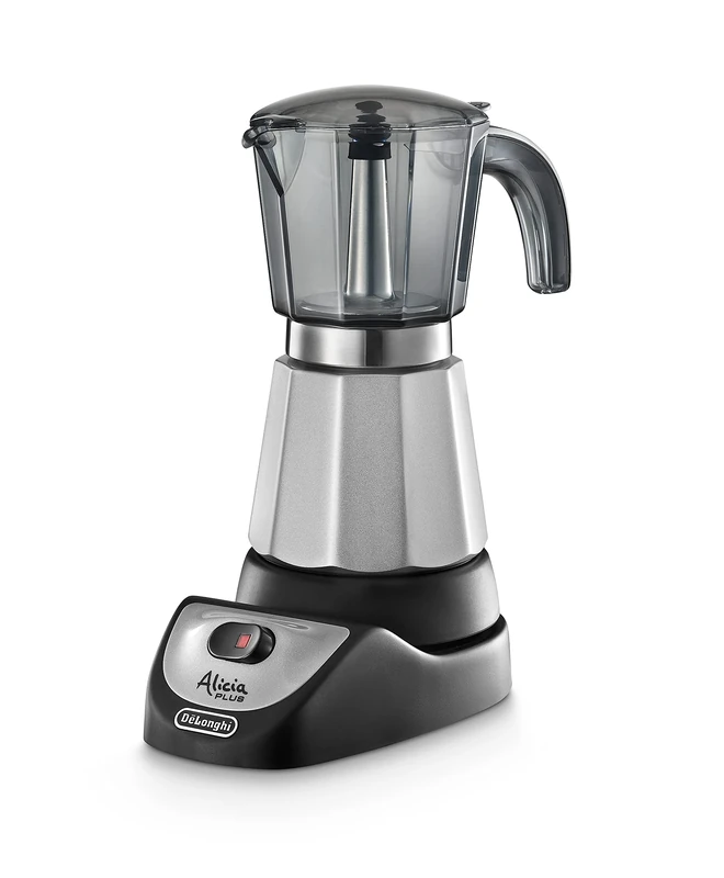 DeLonghi EMKM 6 "Alicia" - Coffee Makers (freestanding, Ground Coffee, Coffee, Turkish Coffee Maker, Black, Silver, 50/60 Hz)
