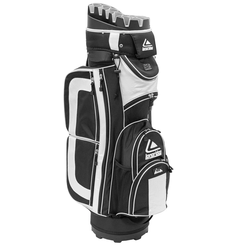 Longridge Pro Cart Bag – Lightweight Golf Bag with 14-Way Divider, Multiple Pockets, Premium Storage for Clubs and Accessories